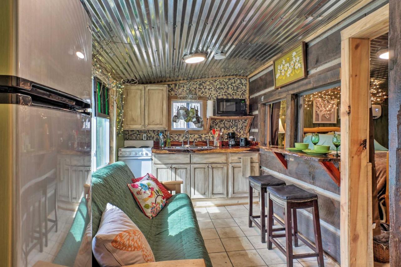 The Treehouse Cabin Creekside Home With Hot Tub! Summerville ภายนอก รูปภาพ