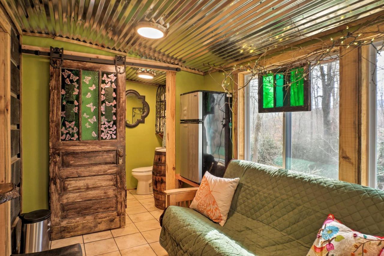 The Treehouse Cabin Creekside Home With Hot Tub! Summerville ภายนอก รูปภาพ