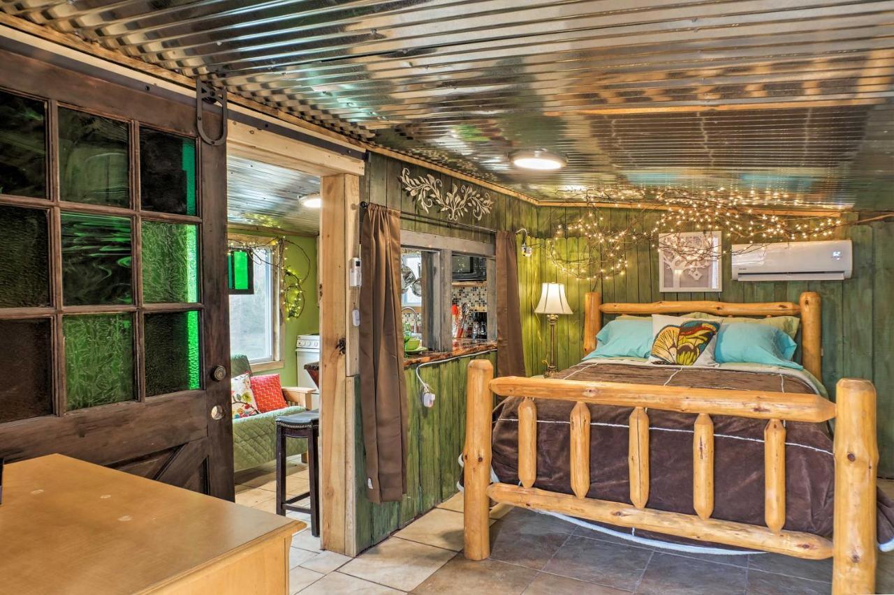 The Treehouse Cabin Creekside Home With Hot Tub! Summerville ภายนอก รูปภาพ