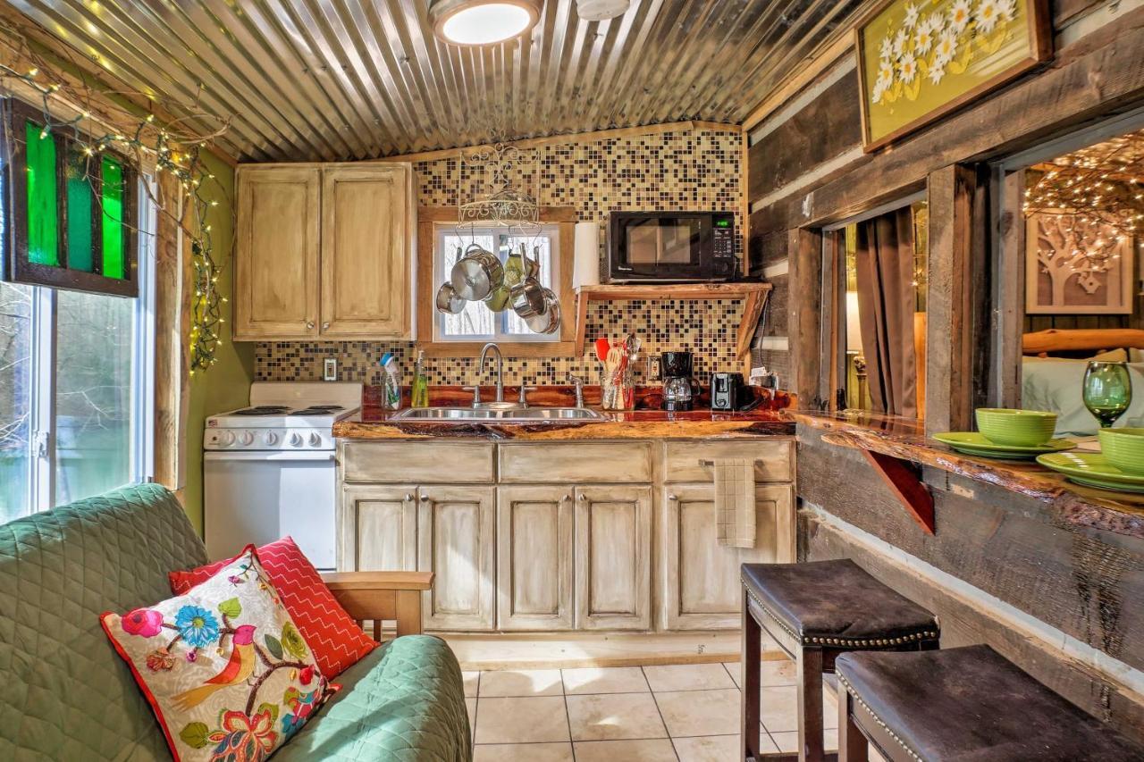 The Treehouse Cabin Creekside Home With Hot Tub! Summerville ภายนอก รูปภาพ