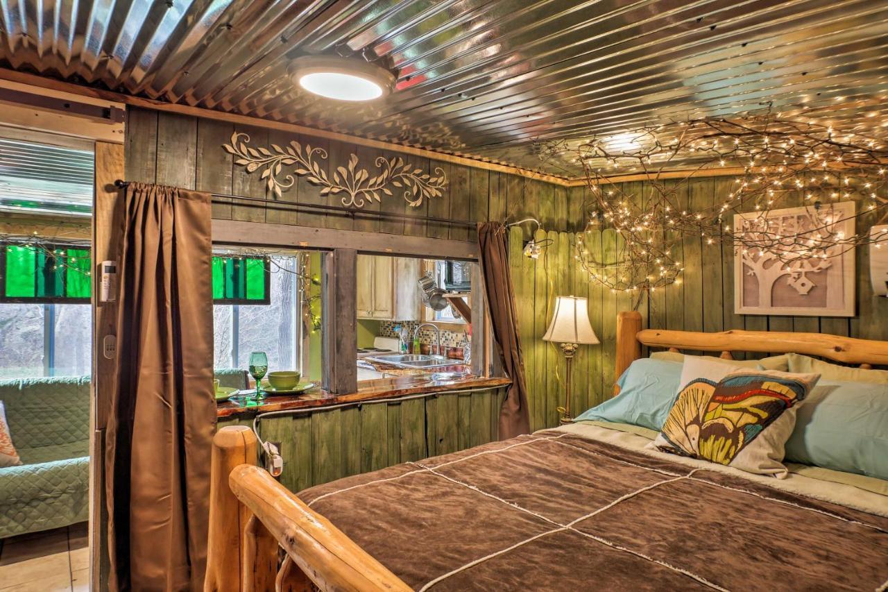 The Treehouse Cabin Creekside Home With Hot Tub! Summerville ภายนอก รูปภาพ